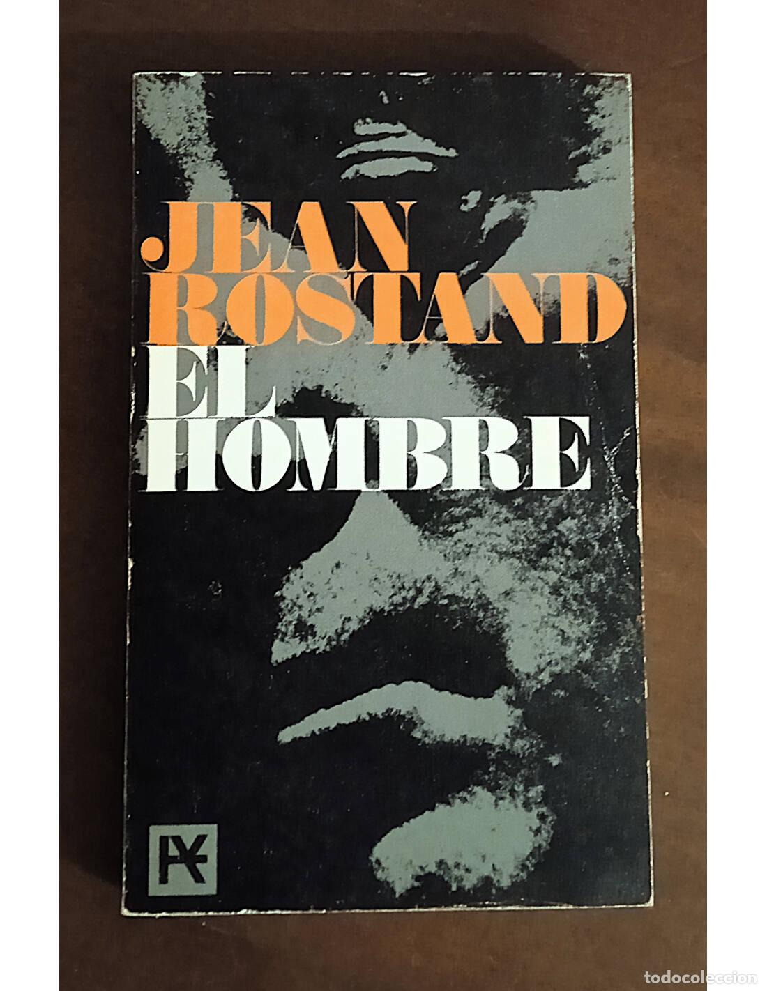Libros de segunda mano: EL HOMBRE. ROSTAND, Jean. Editorial Alianza. 1966. - Foto 1