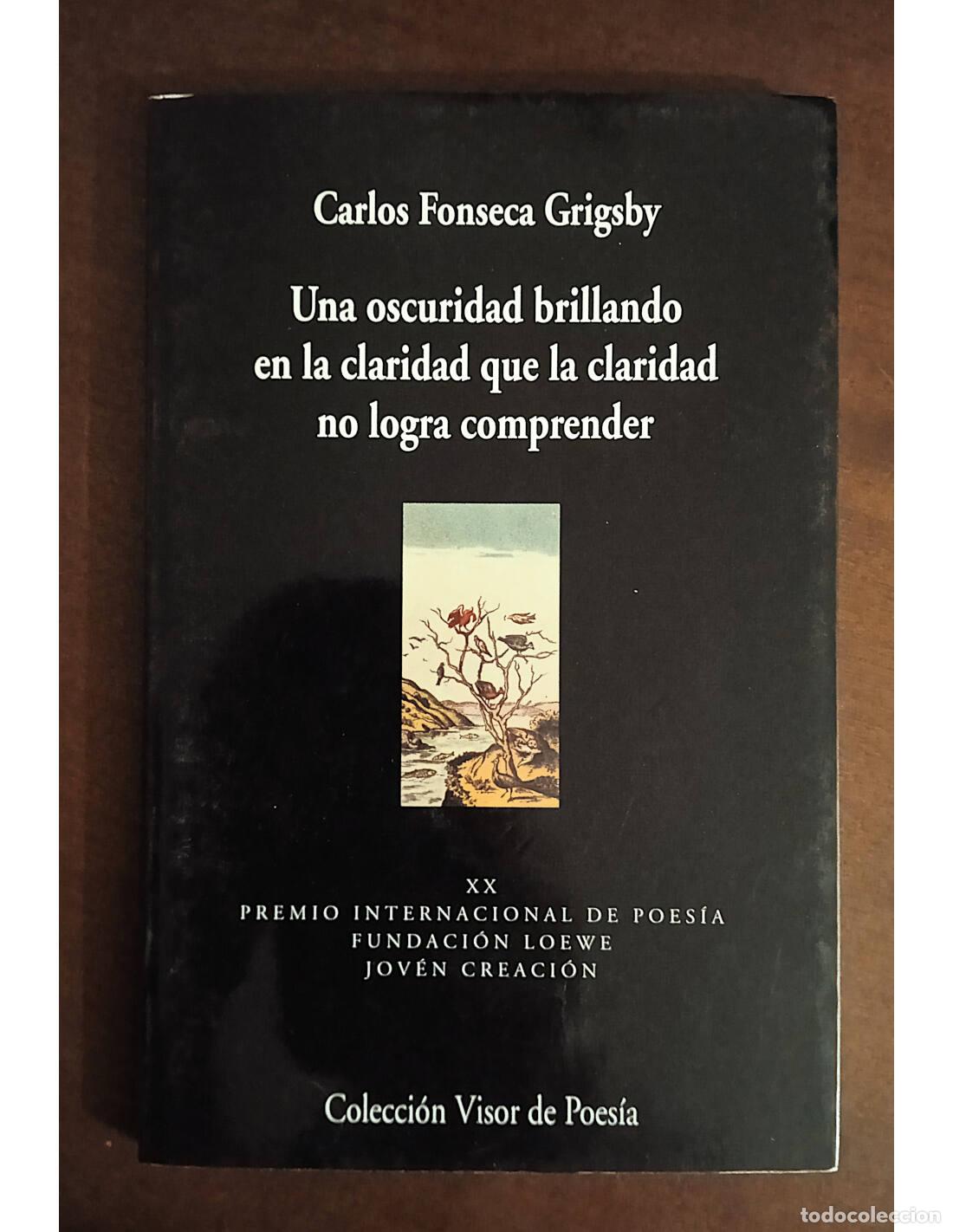 Libros de segunda mano: UNA OSCURIDAD BRILLANDO EN LA CLARIDAD QUE LA CLARIDAD NO LOGRA COMPRENDER. FONSECA GRIGSBY, Carlos.