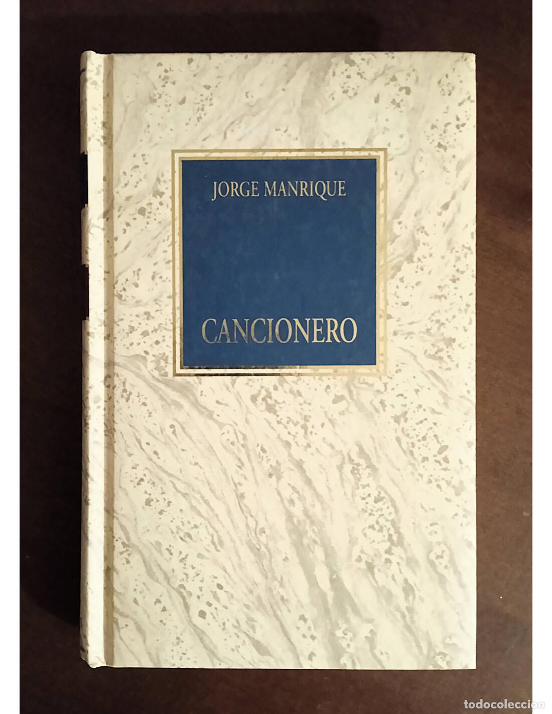 Libros de segunda mano: CANCIONERO. MANRIQUE, Jorge. Ediciones Espasa. 2010. - Foto 1