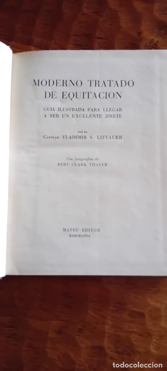 Libros de segunda mano: Moderno tratado de equitacion.Vladimir Littauer. - Foto 4