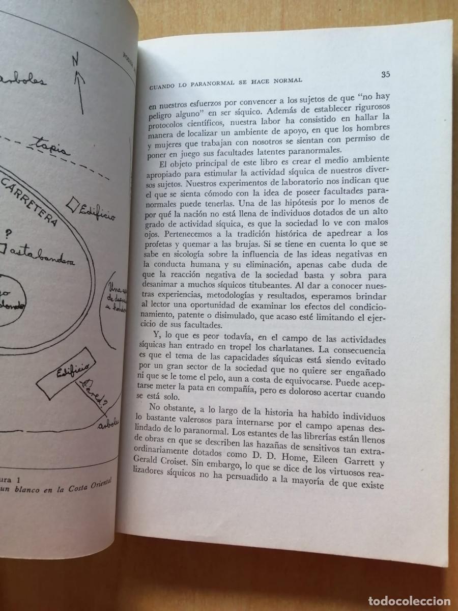 Libros de segunda mano: PODER MENTAL - Russell Targ y Harold Puthoff - Foto 7
