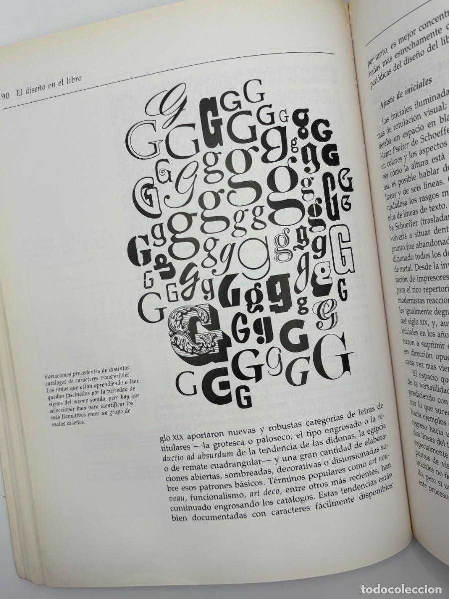 Libros de segunda mano: El dise&ntilde;o en el libro, Douglas Martin - 1&ordf; Ed. Castellano - 1994 - Foto 11