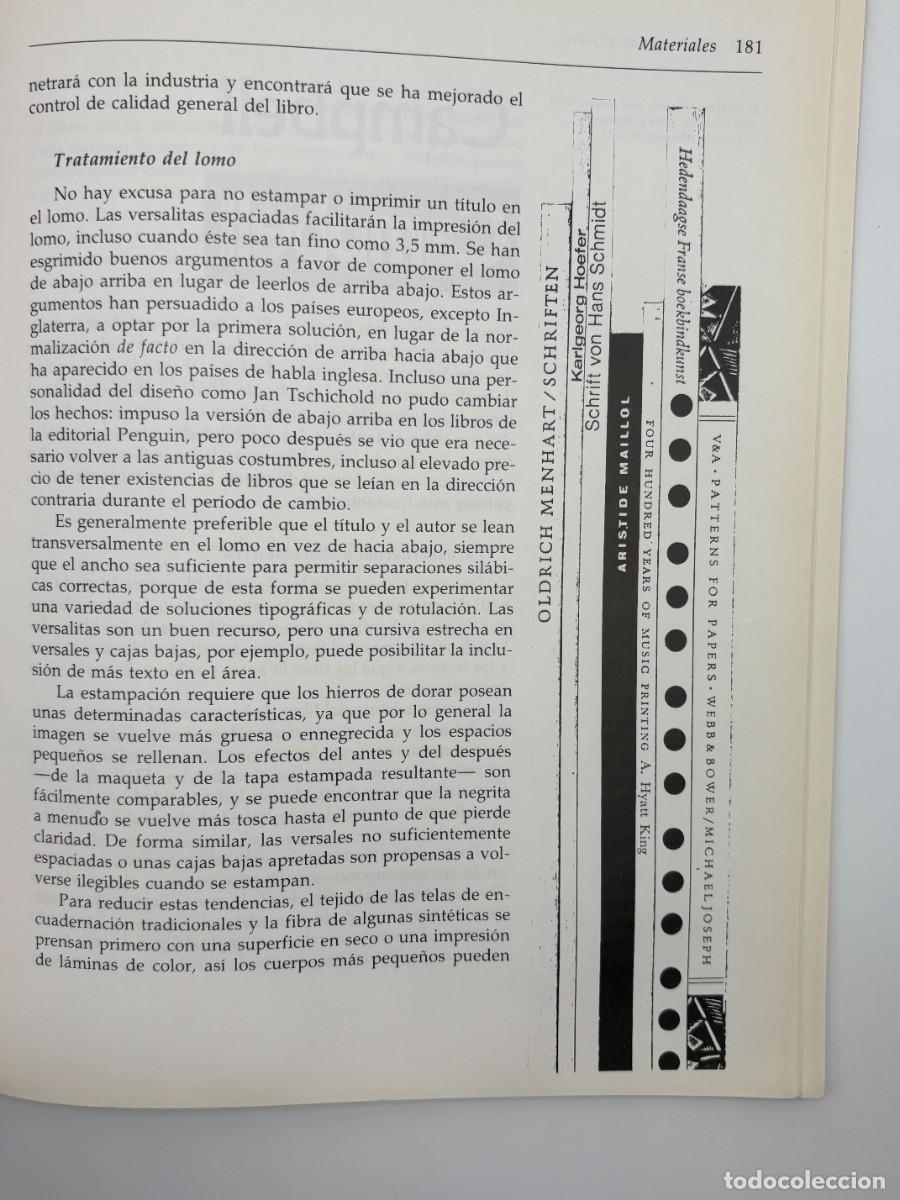 Libros de segunda mano: El dise&ntilde;o en el libro, Douglas Martin - 1&ordf; Ed. Castellano - 1994 - Foto 13