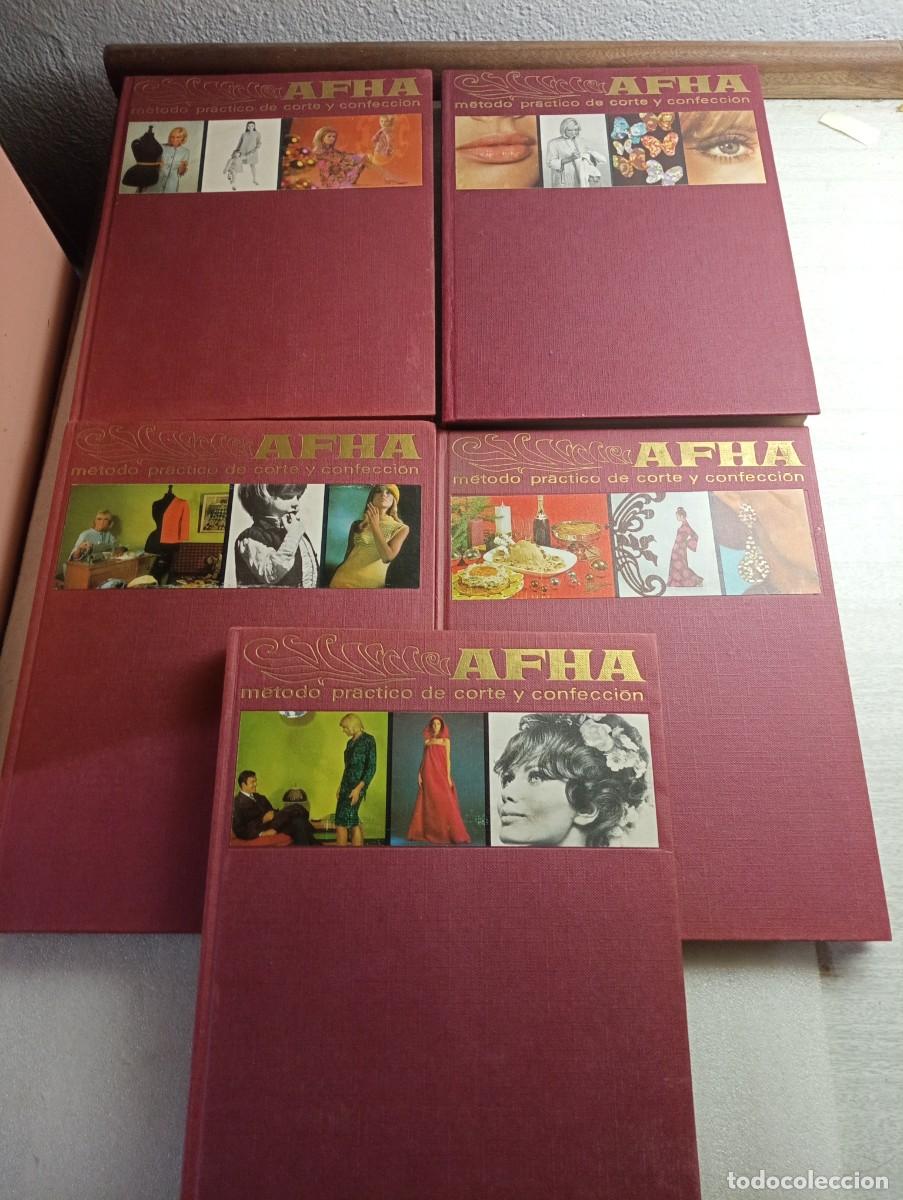 Libros de segunda mano: M&Eacute;TODO PR&Aacute;CTICO DE CORTE Y CONFECCI&Oacute;N. 5 Vol&uacute;menes: Obra completa. VV.AA. Ediciones Afha - Foto 1