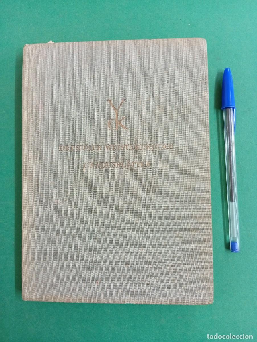 Libros de segunda mano: Antiguo libro Cat&aacute;logo de arte aleman. Dresden 1957.
