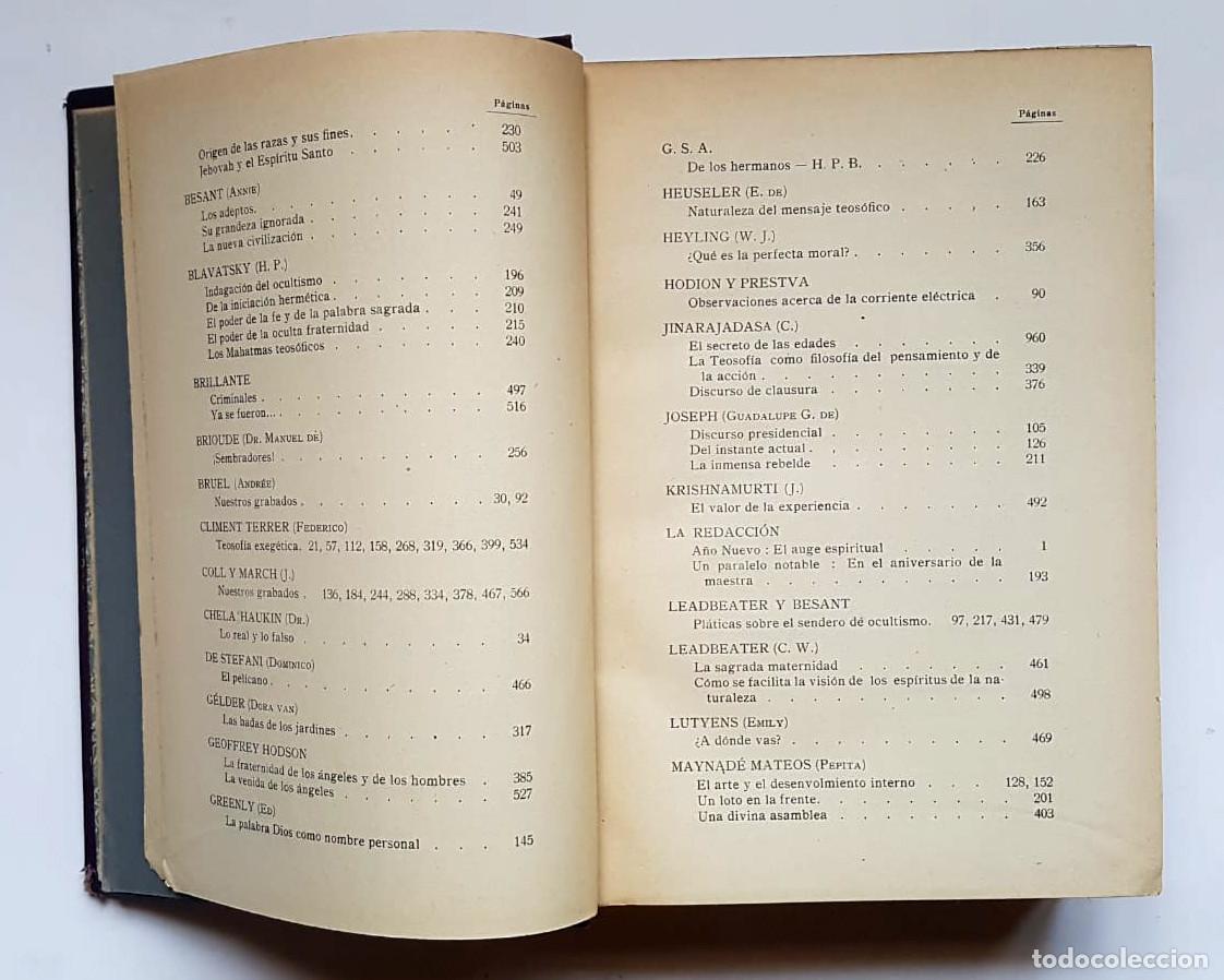 Libros de segunda mano: El Loto Blanco, 12 n&uacute;meros a&ntilde;o 1927 - Foto 7