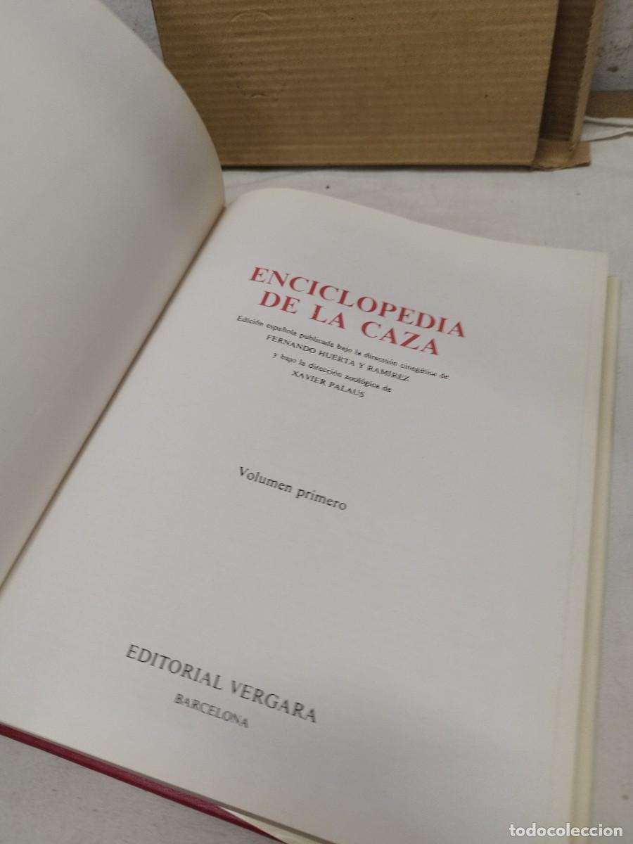 Libros de segunda mano: Antiguo gran libro, enciclopedia de la caza. - Foto 4