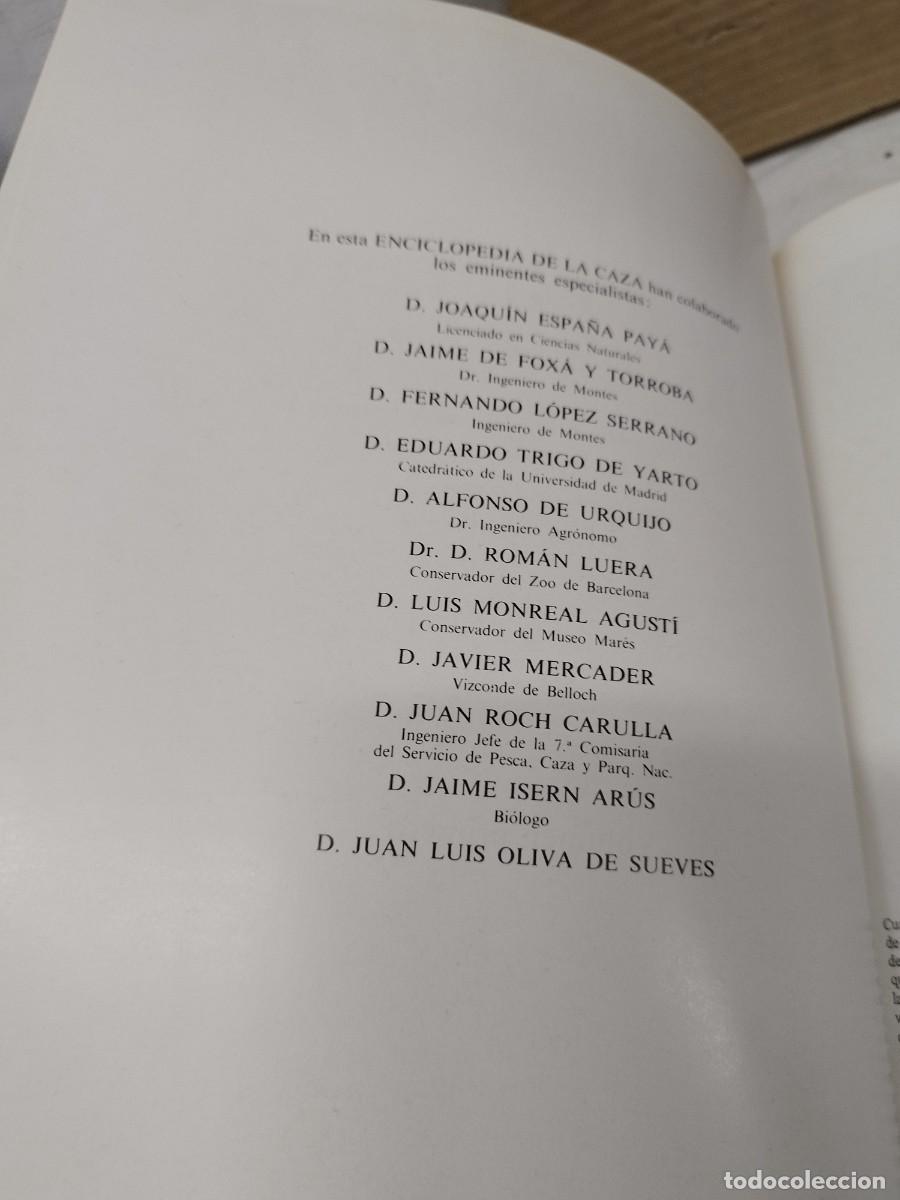 Libros de segunda mano: Antiguo gran libro, enciclopedia de la caza. - Foto 5
