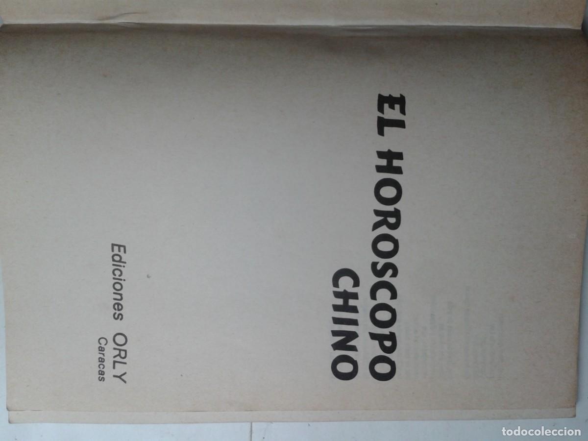 Libros de segunda mano: EL HOROSCOPO CHINO 19?? EDICIONES ORLY - Foto 2