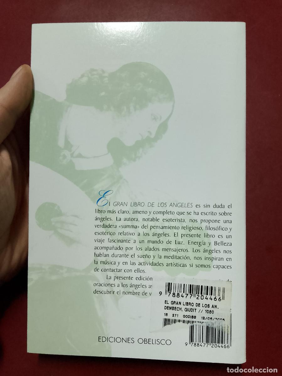 Libros de segunda mano: Giuditta Dembech: El gran libro de los &Aacute;ngeles (Ediciones Obelisco. 2004) - Foto 2