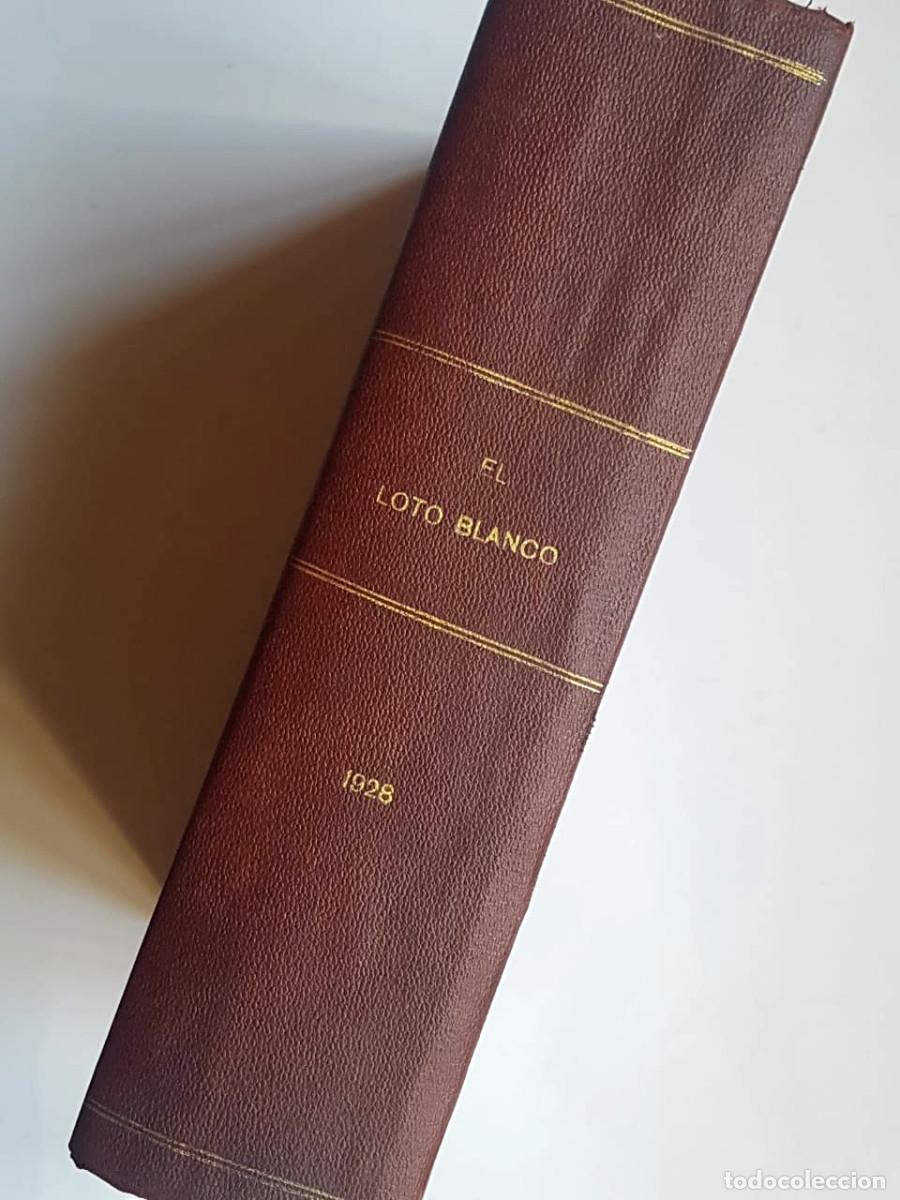 Libros de segunda mano: El Loto Blanco, 12 n&uacute;meros a&ntilde;o 1928 - Foto 1