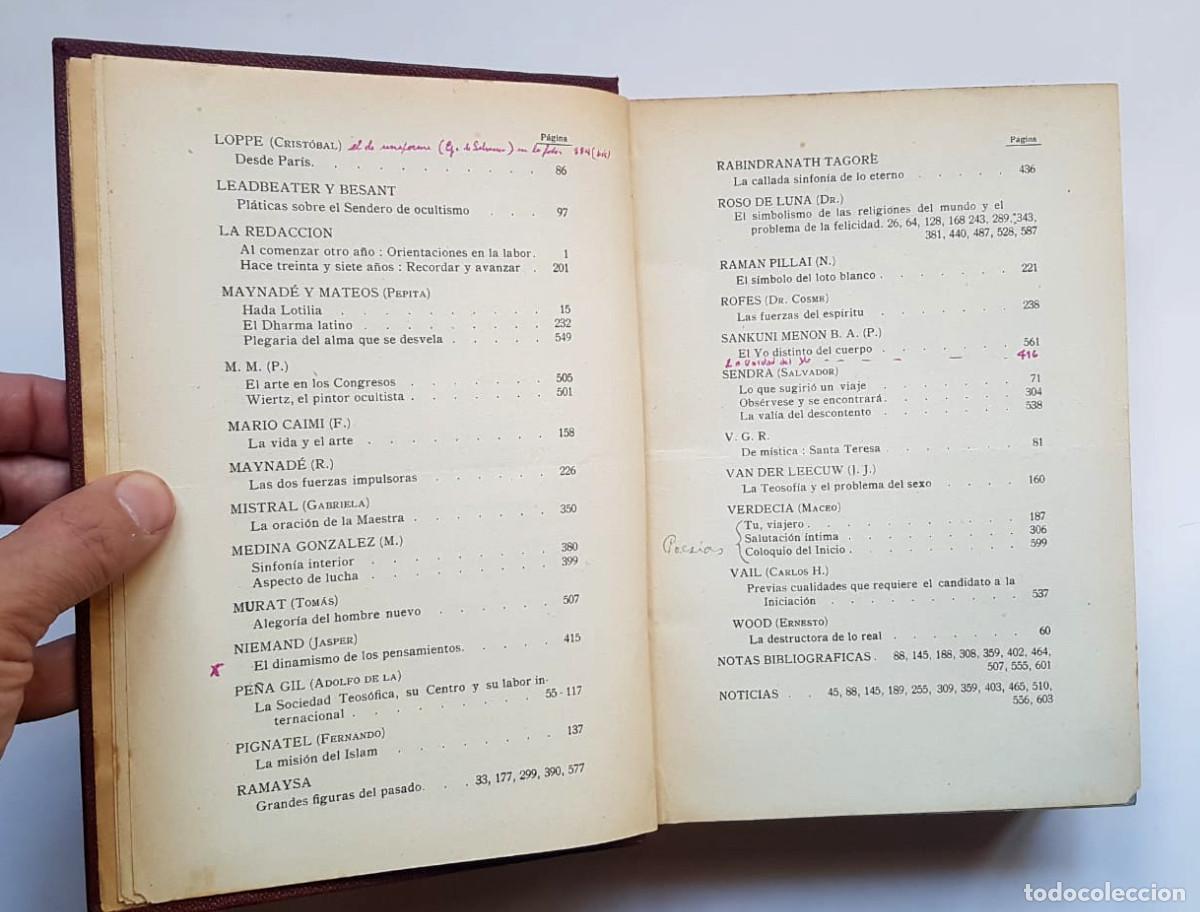 Libros de segunda mano: El Loto Blanco, 12 n&uacute;meros a&ntilde;o 1928 - Foto 6