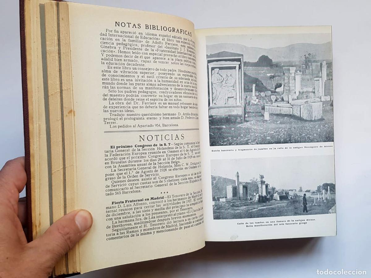 Libros de segunda mano: El Loto Blanco, 12 n&uacute;meros a&ntilde;o 1928 - Foto 12