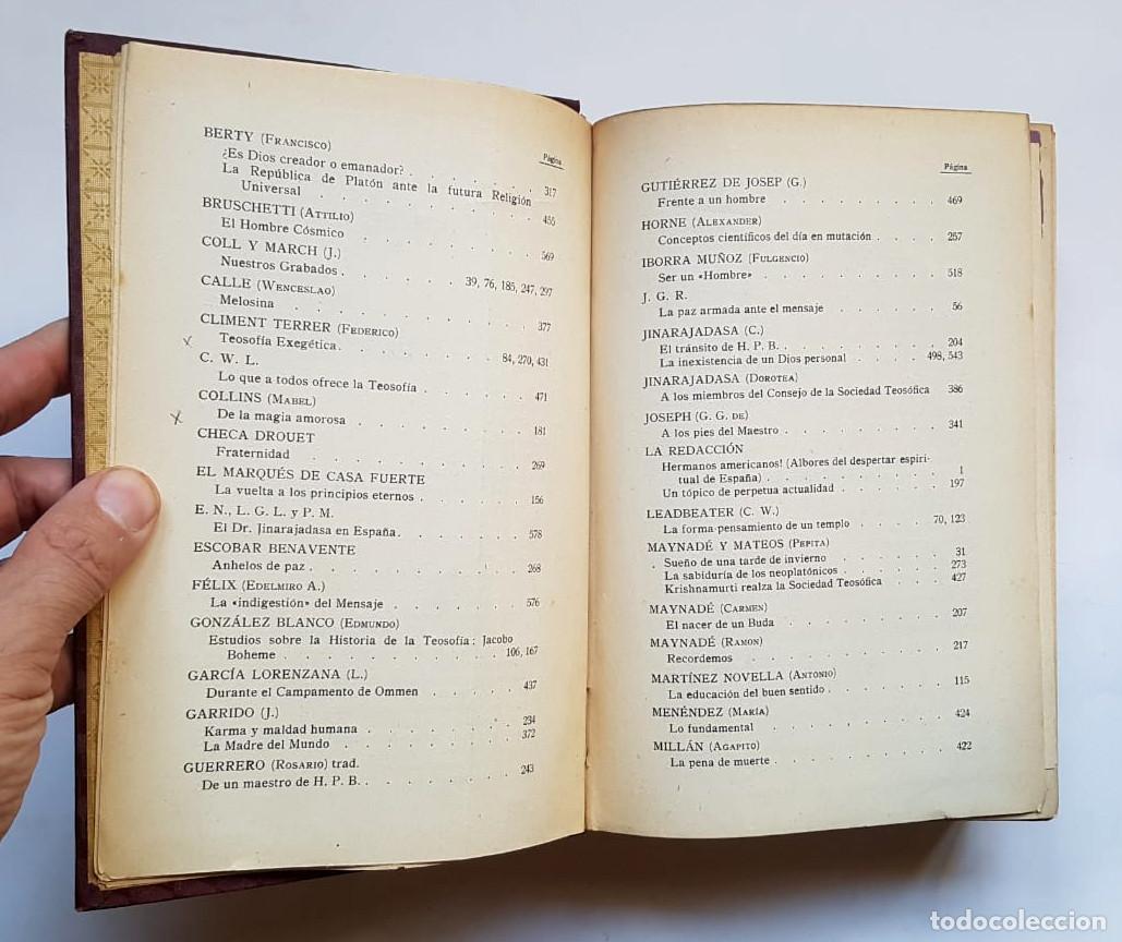 Libros de segunda mano: El Loto Blanco, 12 n&uacute;meros a&ntilde;o 1929 - Foto 4