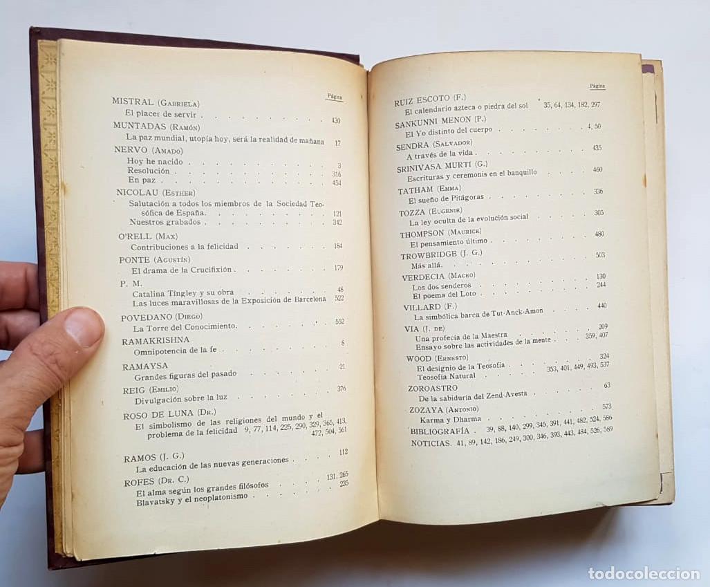 Libros de segunda mano: El Loto Blanco, 12 n&uacute;meros a&ntilde;o 1929 - Foto 8