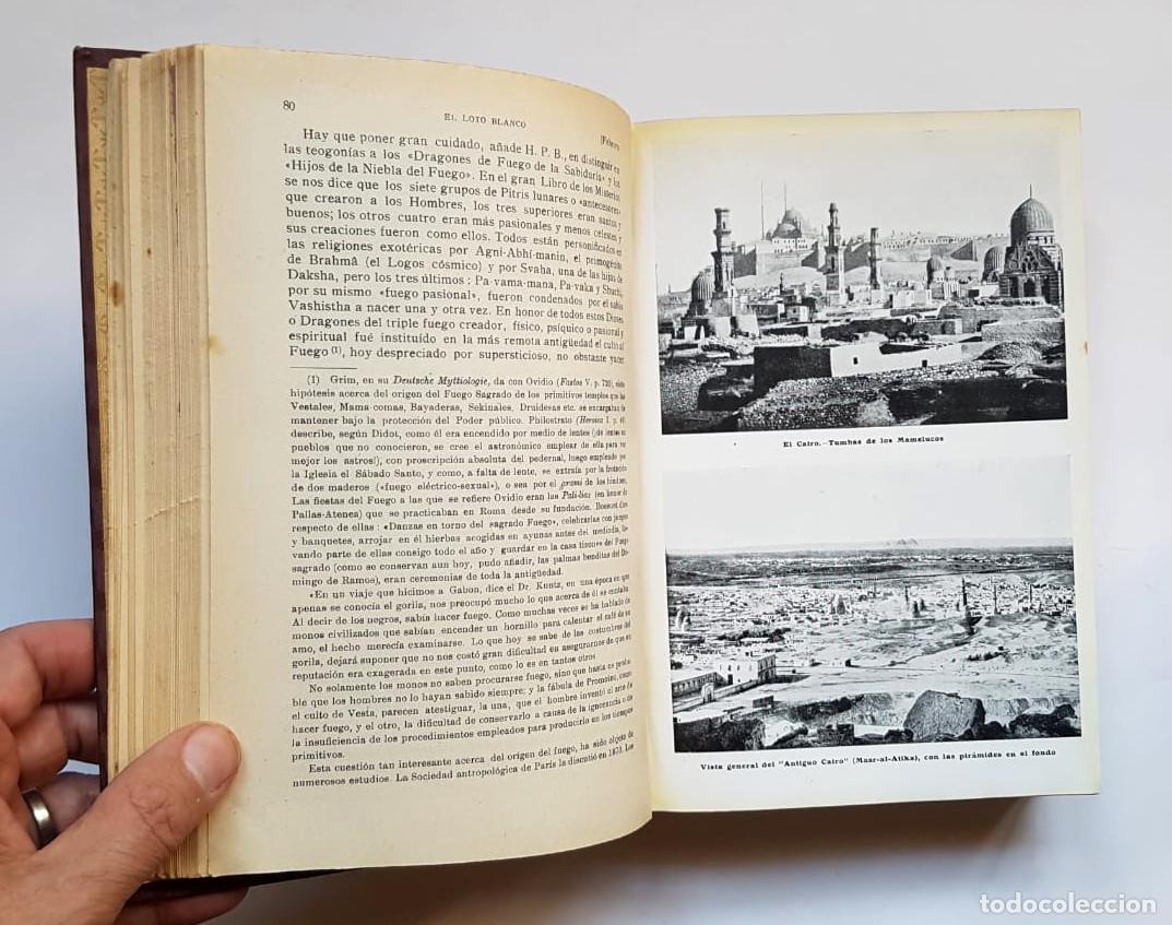 Libros de segunda mano: El Loto Blanco, 12 n&uacute;meros a&ntilde;o 1929 - Foto 14