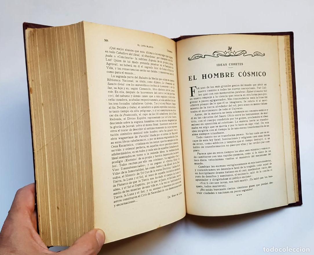 Libros de segunda mano: El Loto Blanco, 12 n&uacute;meros a&ntilde;o 1929 - Foto 18