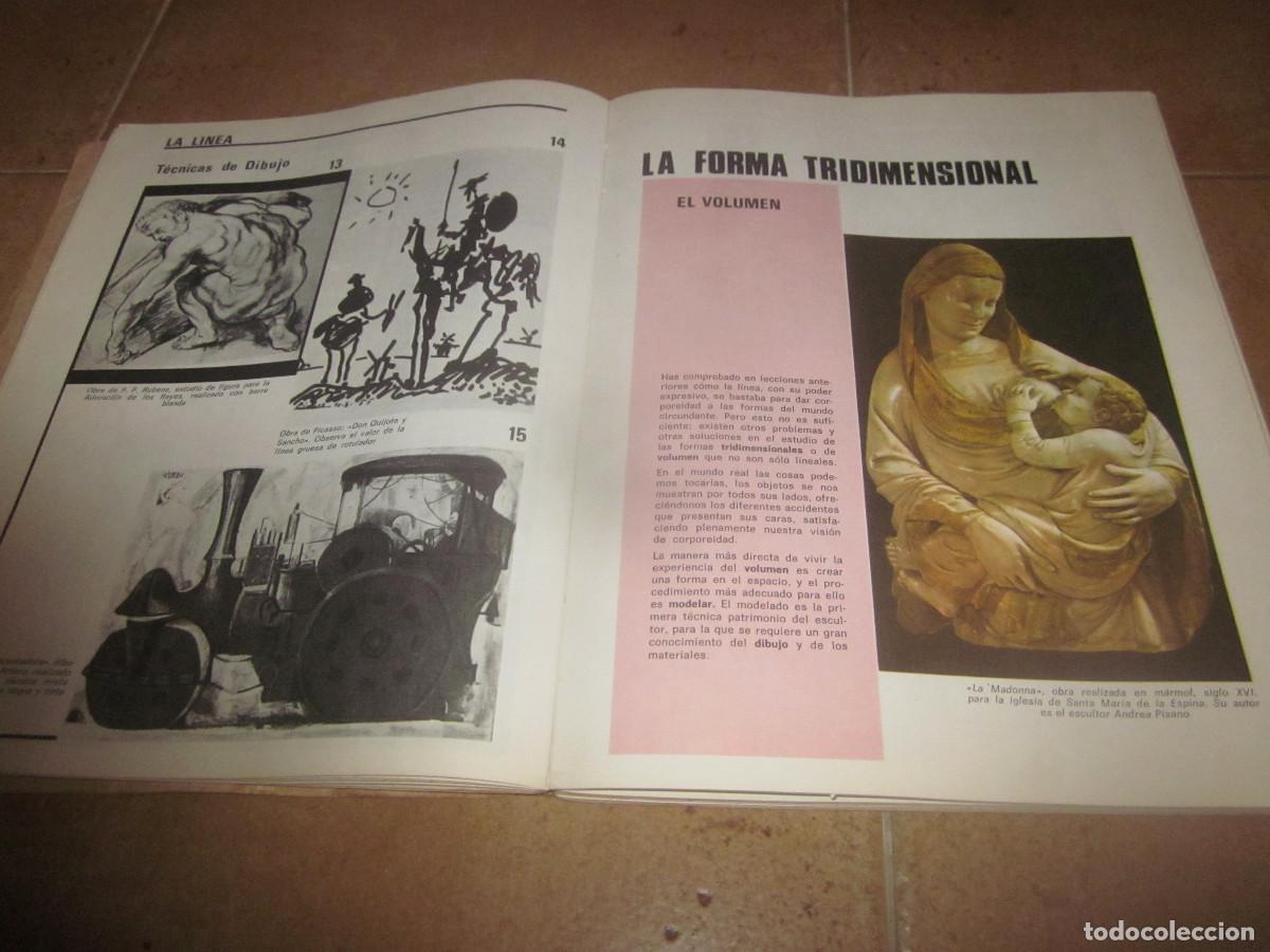 Libros de segunda mano: DIBUJO 1 BACHILLERATO - EDICIONES SM 1975 - Foto 4