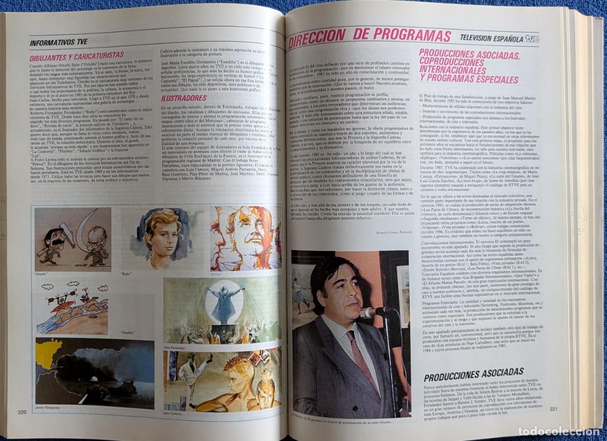 Libros de segunda mano: El Anuario - RTVE (1986) - Foto 8