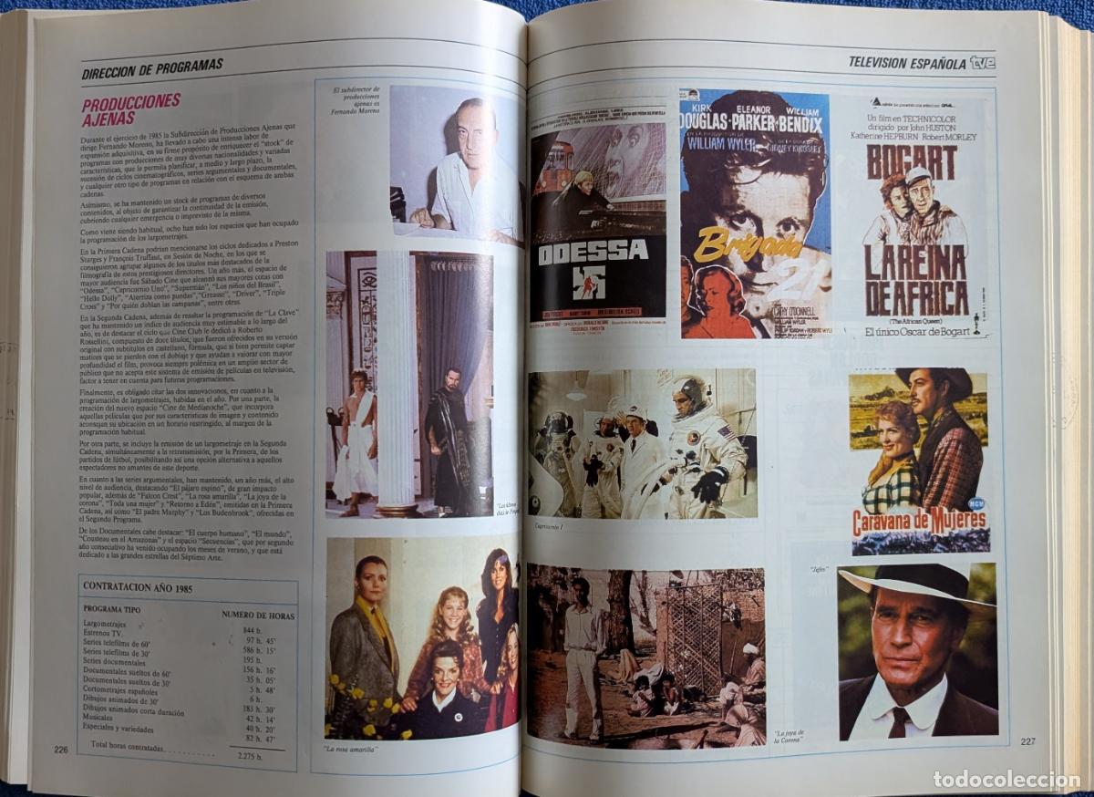 Libros de segunda mano: El Anuario - RTVE (1986) - Foto 9