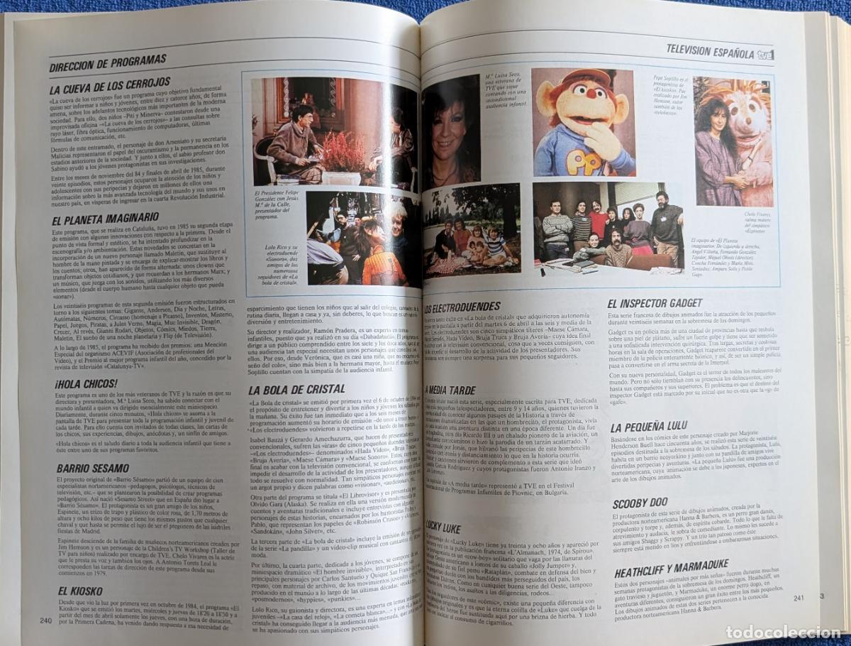 Libros de segunda mano: El Anuario - RTVE (1986) - Foto 11