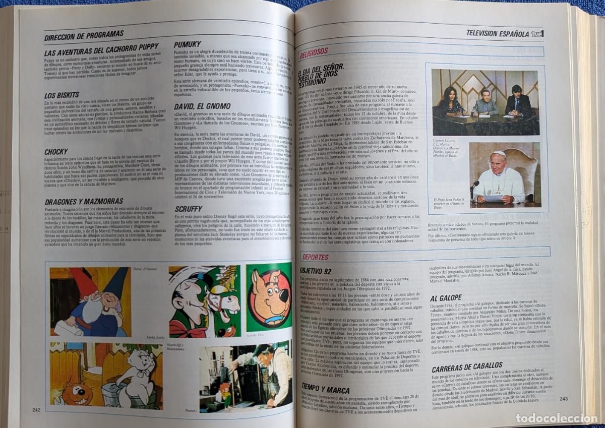 Libros de segunda mano: El Anuario - RTVE (1986) - Foto 12