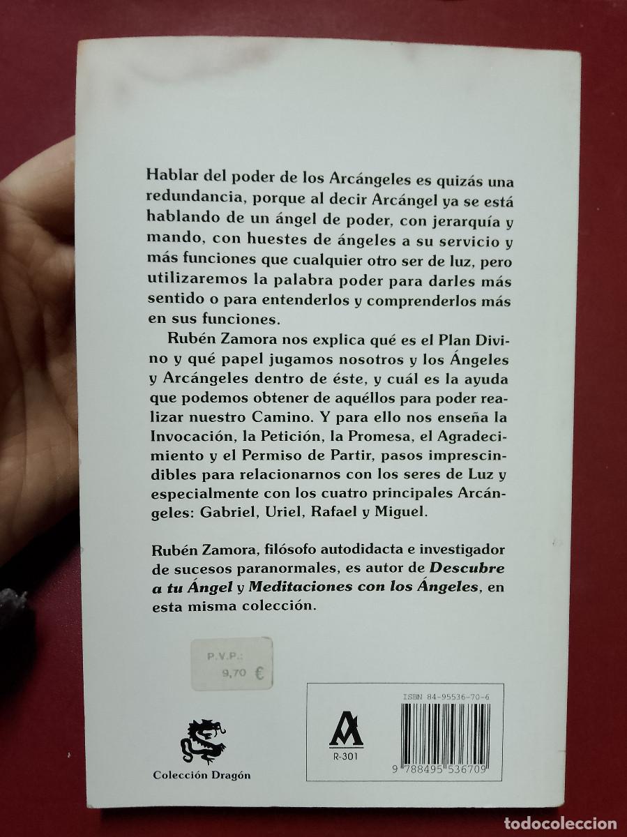 Libros de segunda mano: Rub&eacute;n Zamora: El poder de los Arc&aacute;ngeles (Ediciones Abraxas. 2002) - Foto 2