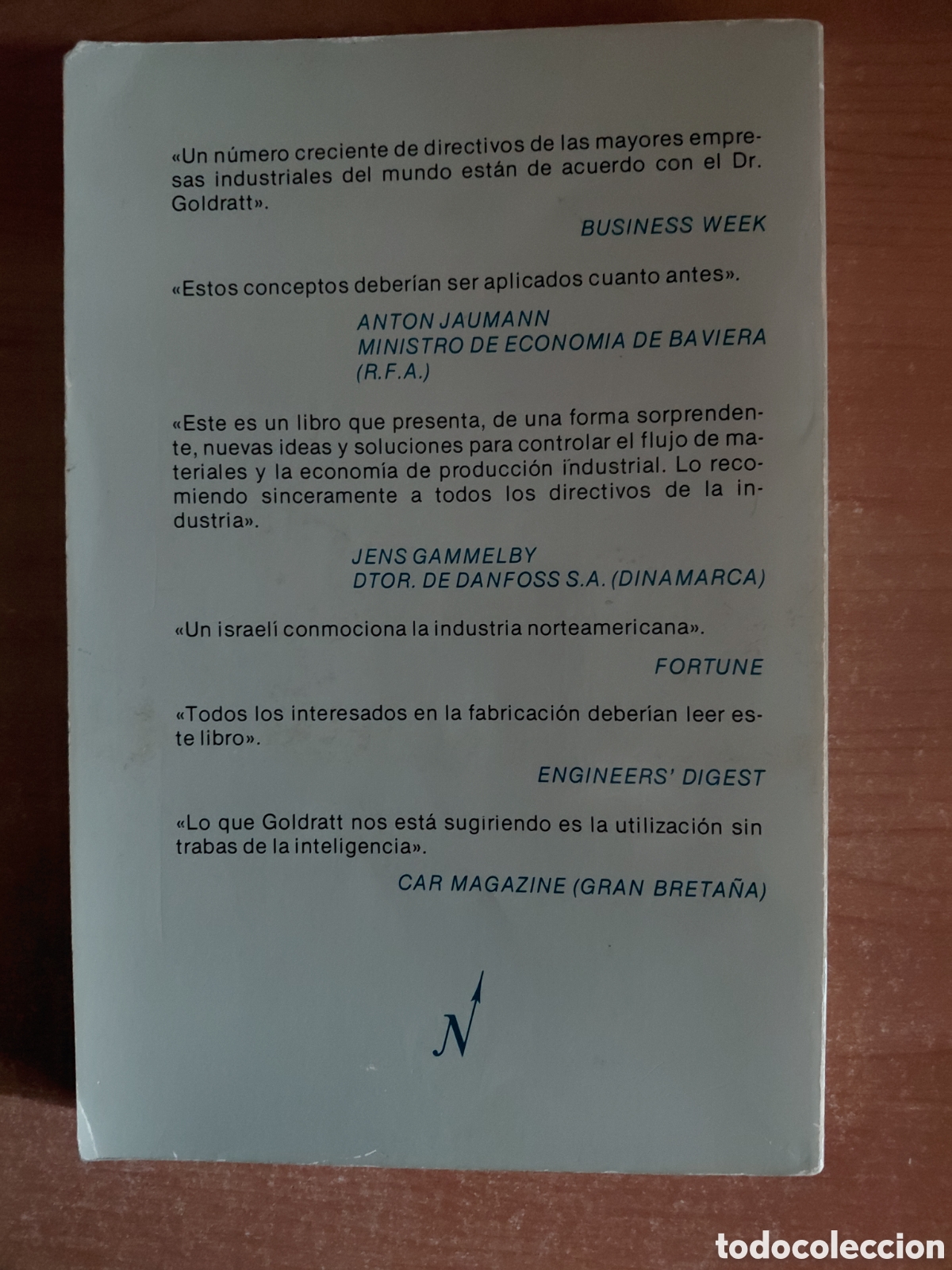 Libros de segunda mano: La meta, Eliyahu M. Goldratt y Jeff Cox - Foto 2