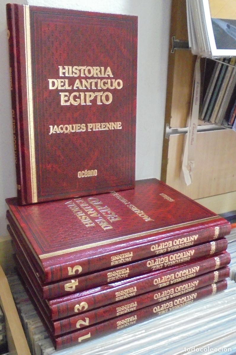 Libros de segunda mano: Historia del antiguo Egipto. Jacques Pirenne, 6 tomos - Foto 1