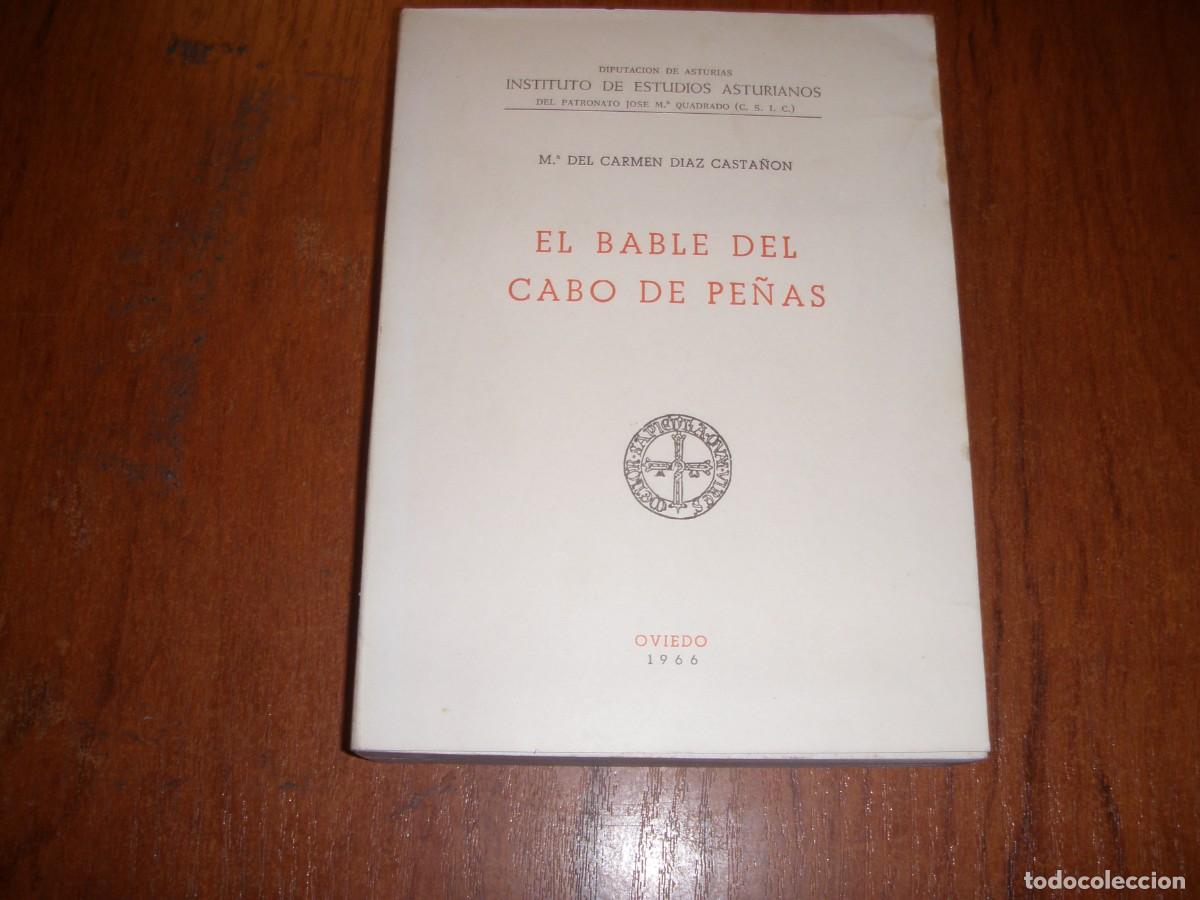 Libros de segunda mano: EL BABLE DEL CABO PE&Ntilde;AS DESCATALOGADO - Foto 1