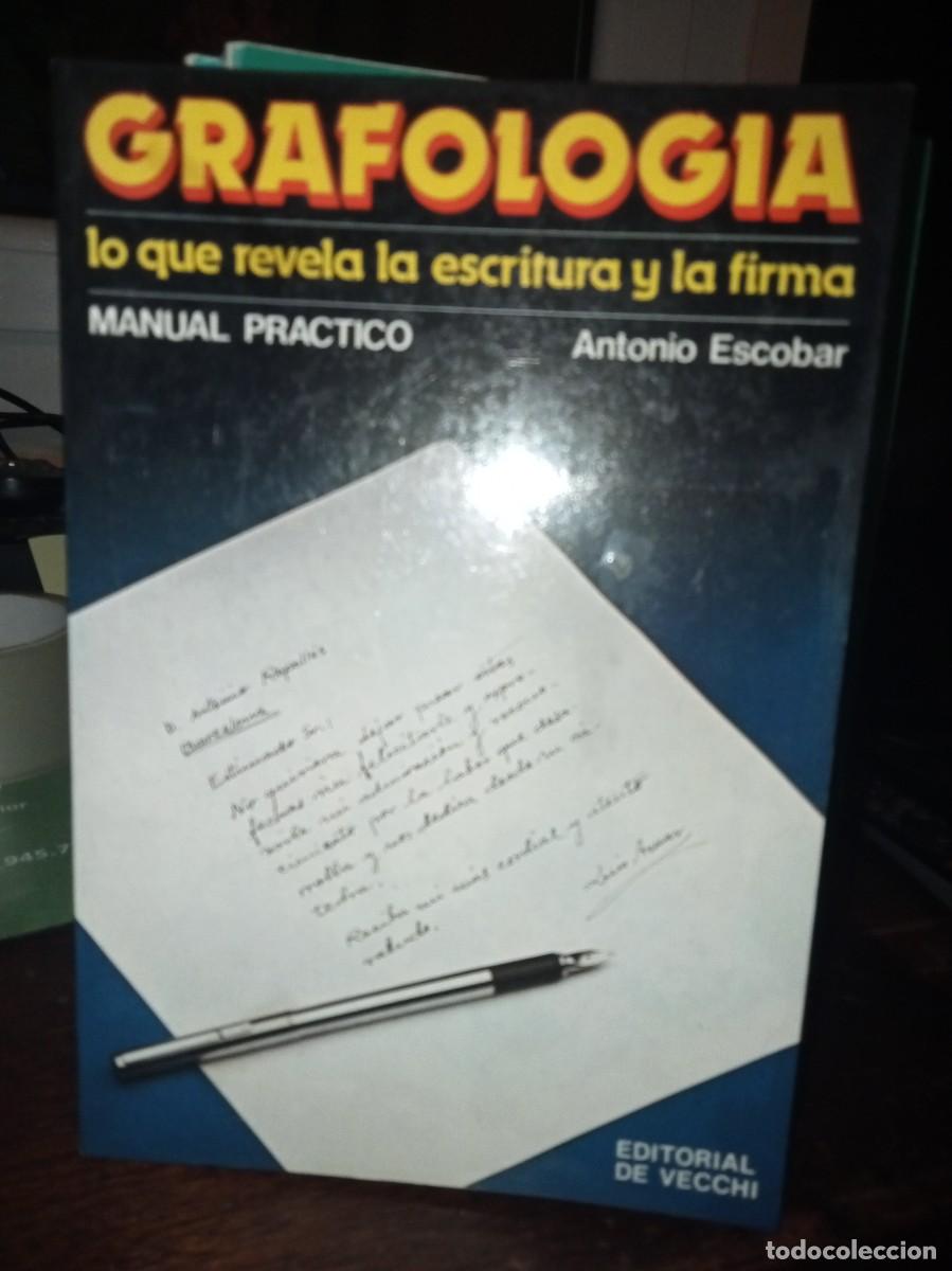Libros de segunda mano: Antonio Escobar. Grafolog&iacute;a. De Vecchi - Foto 1