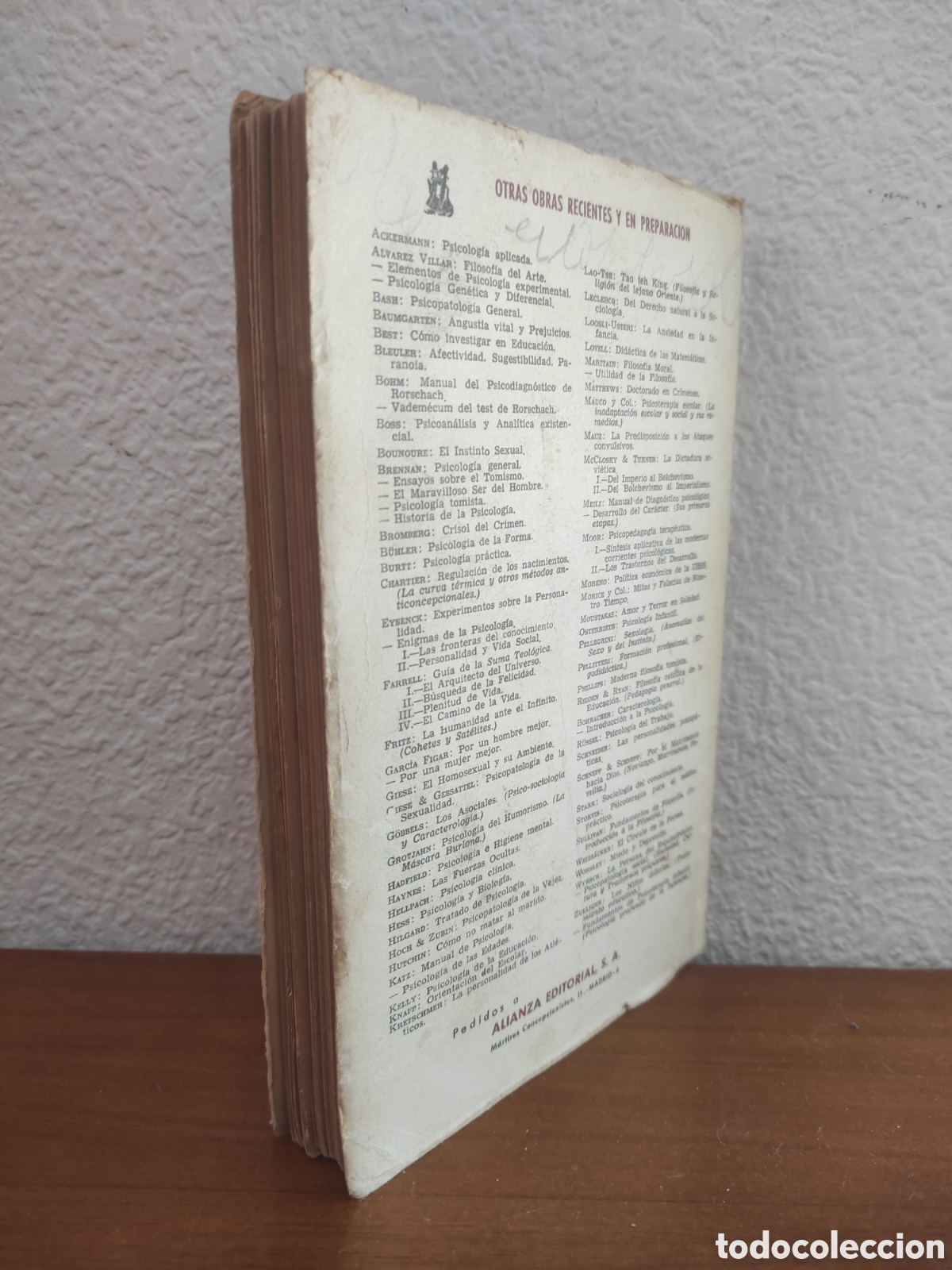Libros de segunda mano: AMOR Y TERROR EN SOLEDAD. C.E. MOUSTAKAS. COLECCI&Oacute;N AGATA. EDICIONES MORATA 1962 - Foto 2