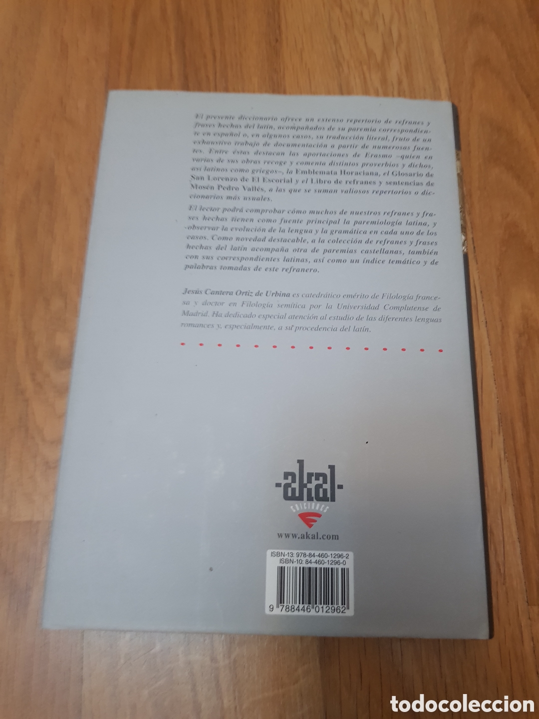 Libros de segunda mano: Refranero latino akal - Foto 3