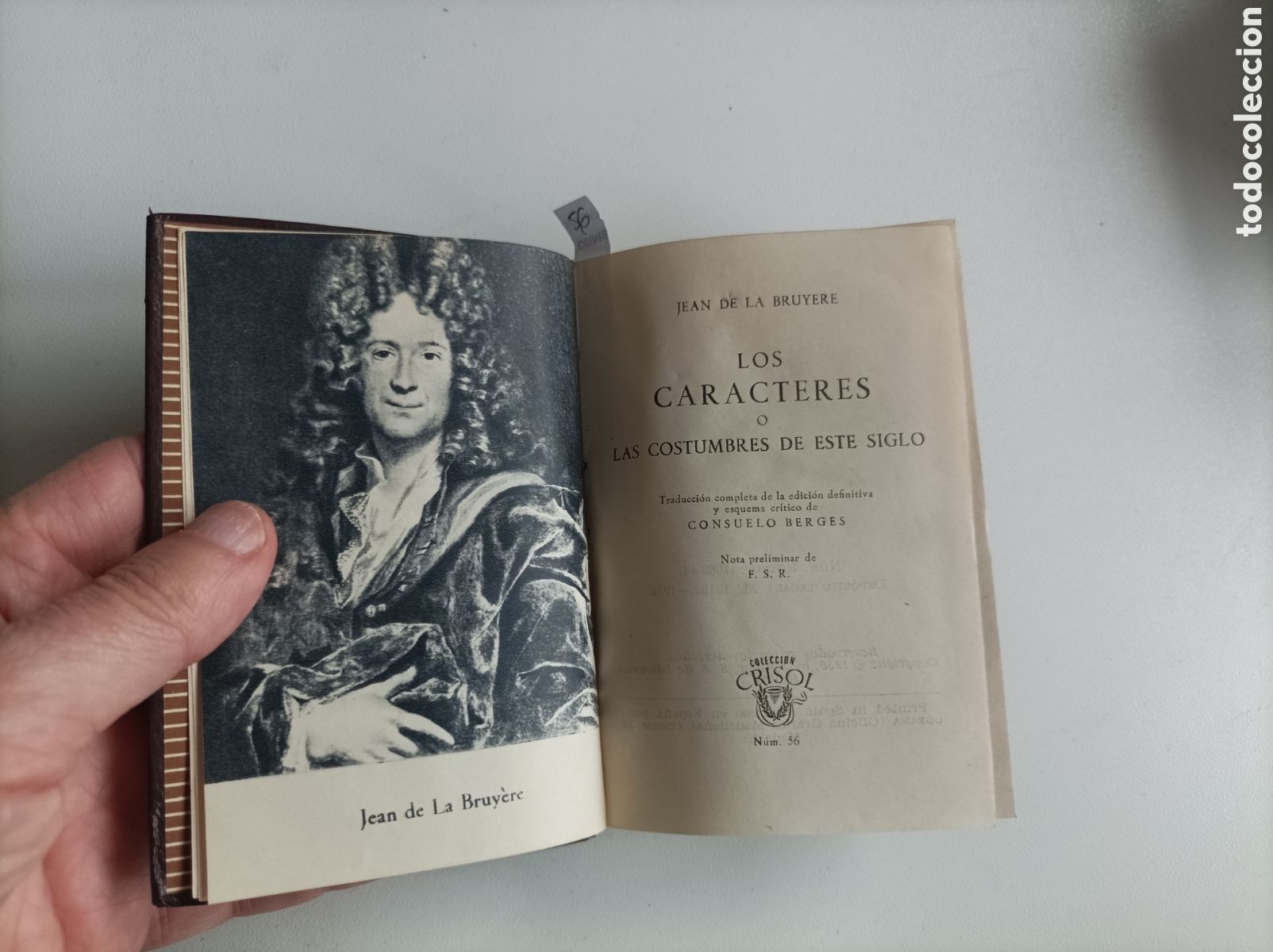 Libros de segunda mano: Crisol 56, Los caracteres, de la Bruyere, Aguilar - Foto 3