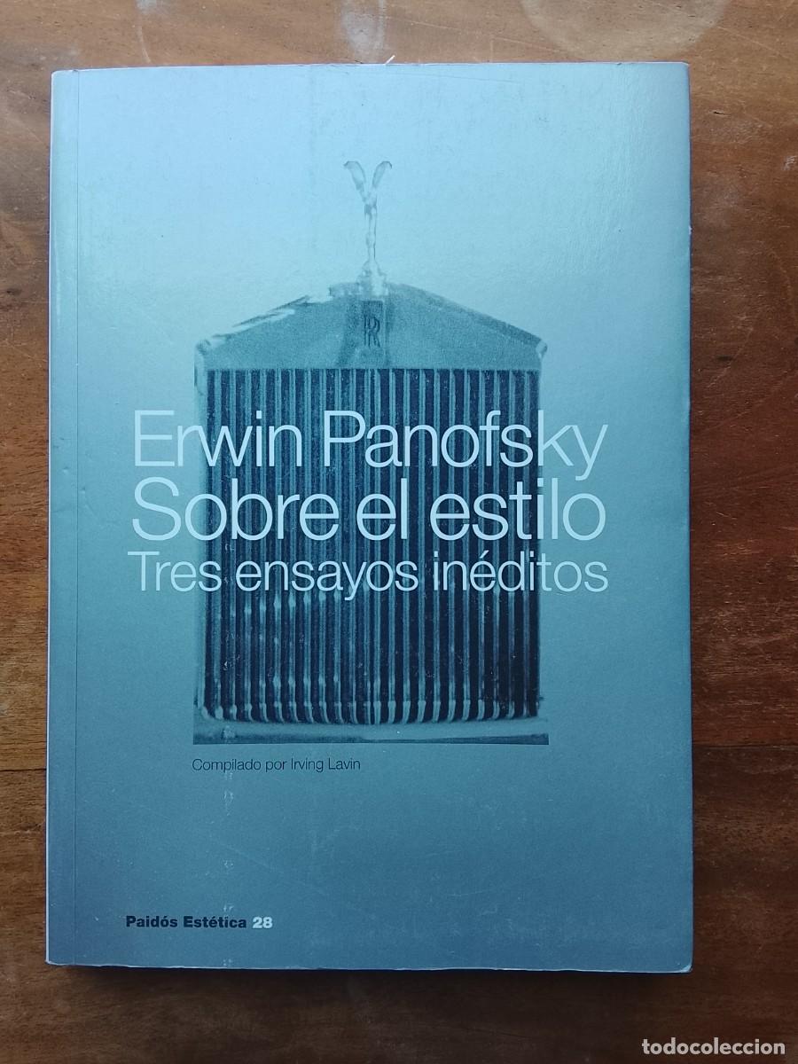 Libros de segunda mano: Erwin Panofsky. Tres ensayos in&eacute;ditos - Foto 1