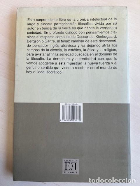 Libros de segunda mano: En busca de la seriedad -J.L.H. Thomas- - Foto 2