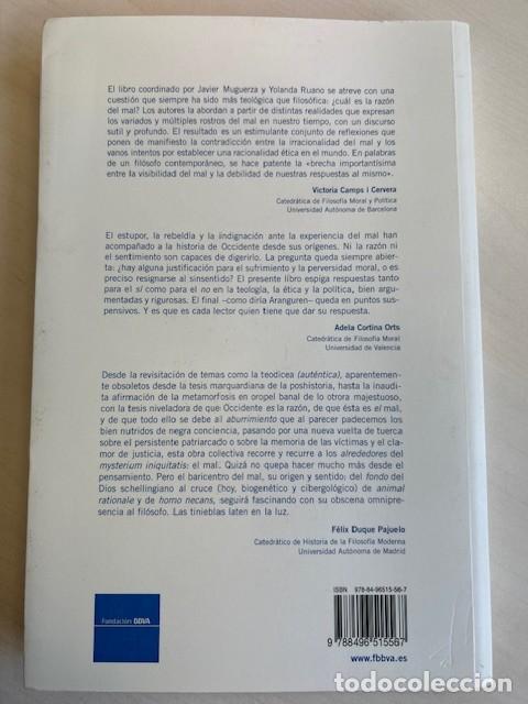 Libros de segunda mano: Occidente raz&oacute;n y mal -Muguerza (eds.)- - Foto 2