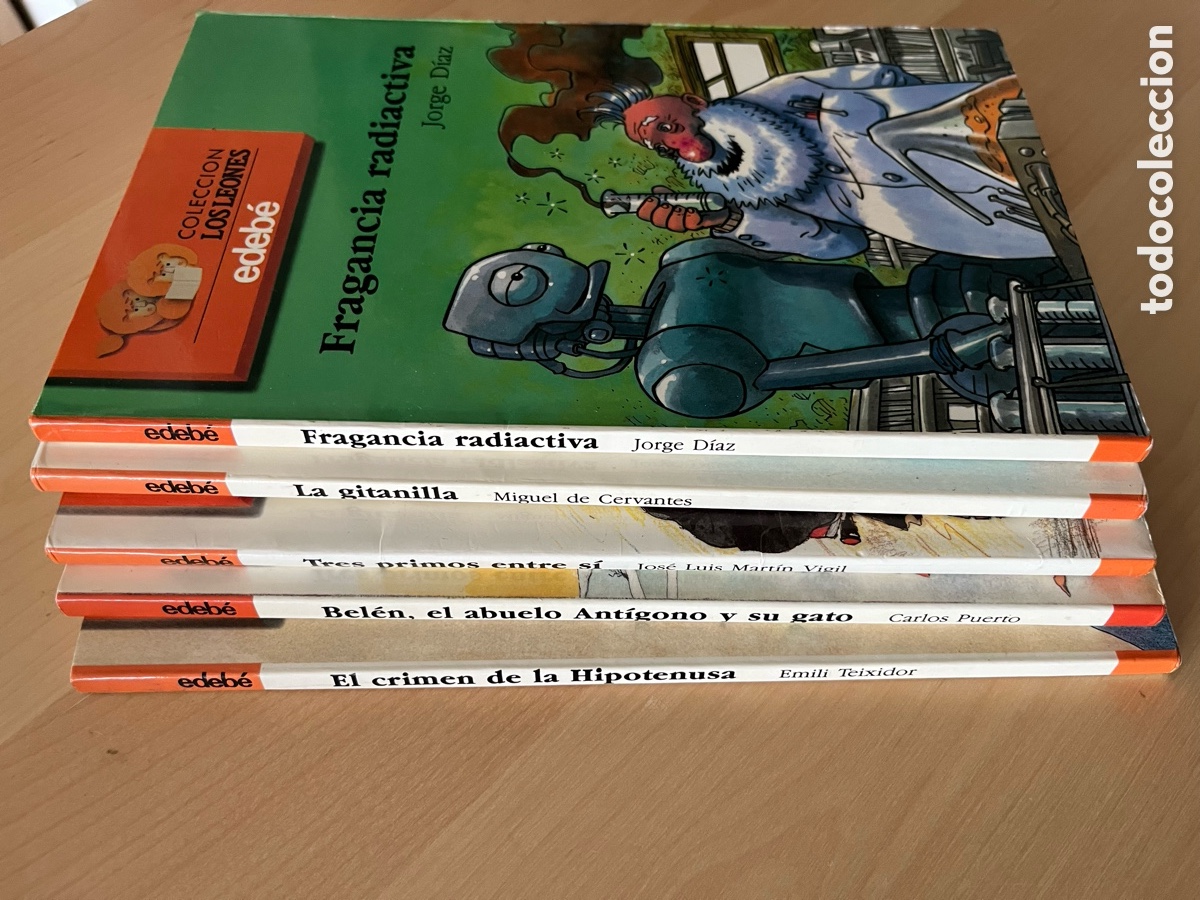 Libros de segunda mano: LOTE 5 LIBROS COLECCI&Oacute;N LOS LEONES DE EDEB&Eacute;. - Foto 2
