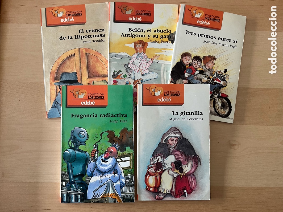 Libros de segunda mano: LOTE 5 LIBROS COLECCI&Oacute;N LOS LEONES DE EDEB&Eacute;. - Foto 1