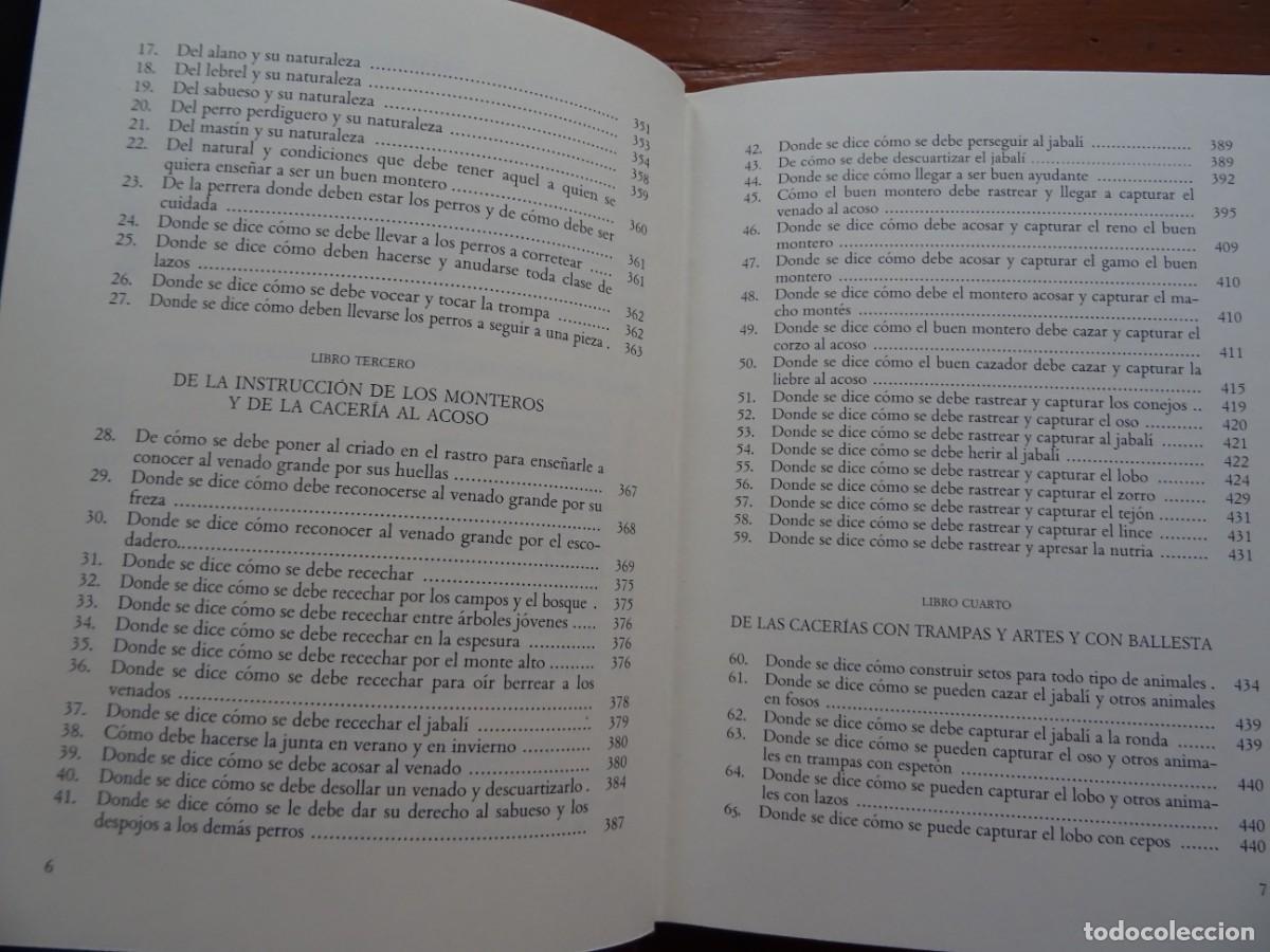 Libros de segunda mano: Libro de la Caza, Gaston Phoebus, facsimil - Foto 8