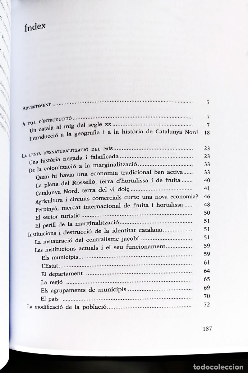 Libros de segunda mano: PER COMPRENDRE CATALUNYA NORD - LLOREN&Ccedil; PLANES - PAGES EDITORS - Foto 2