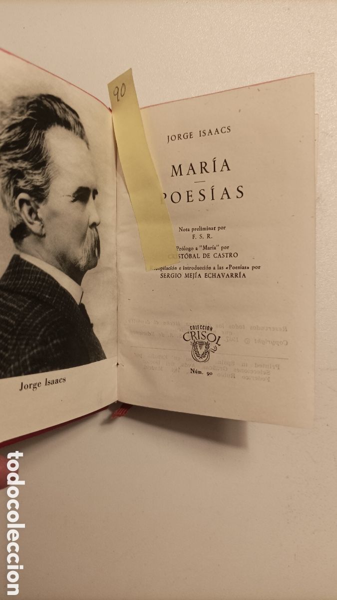 Libros de segunda mano: Crisol 90, Isaacs, Mar&iacute;a, Aguilar - Foto 3