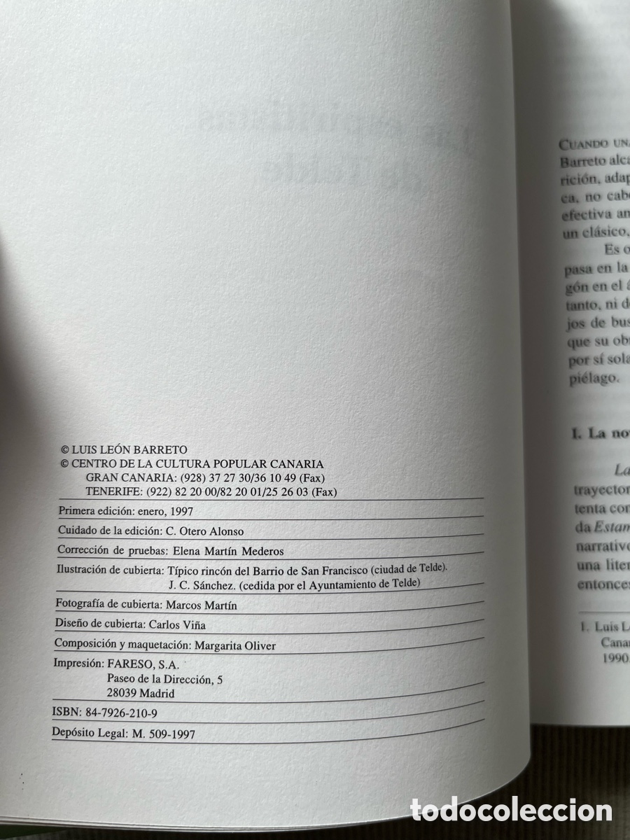 Libros de segunda mano: Libro Las espiritistas de Telde - Luis Le&oacute;n Barreto - Foto 4
