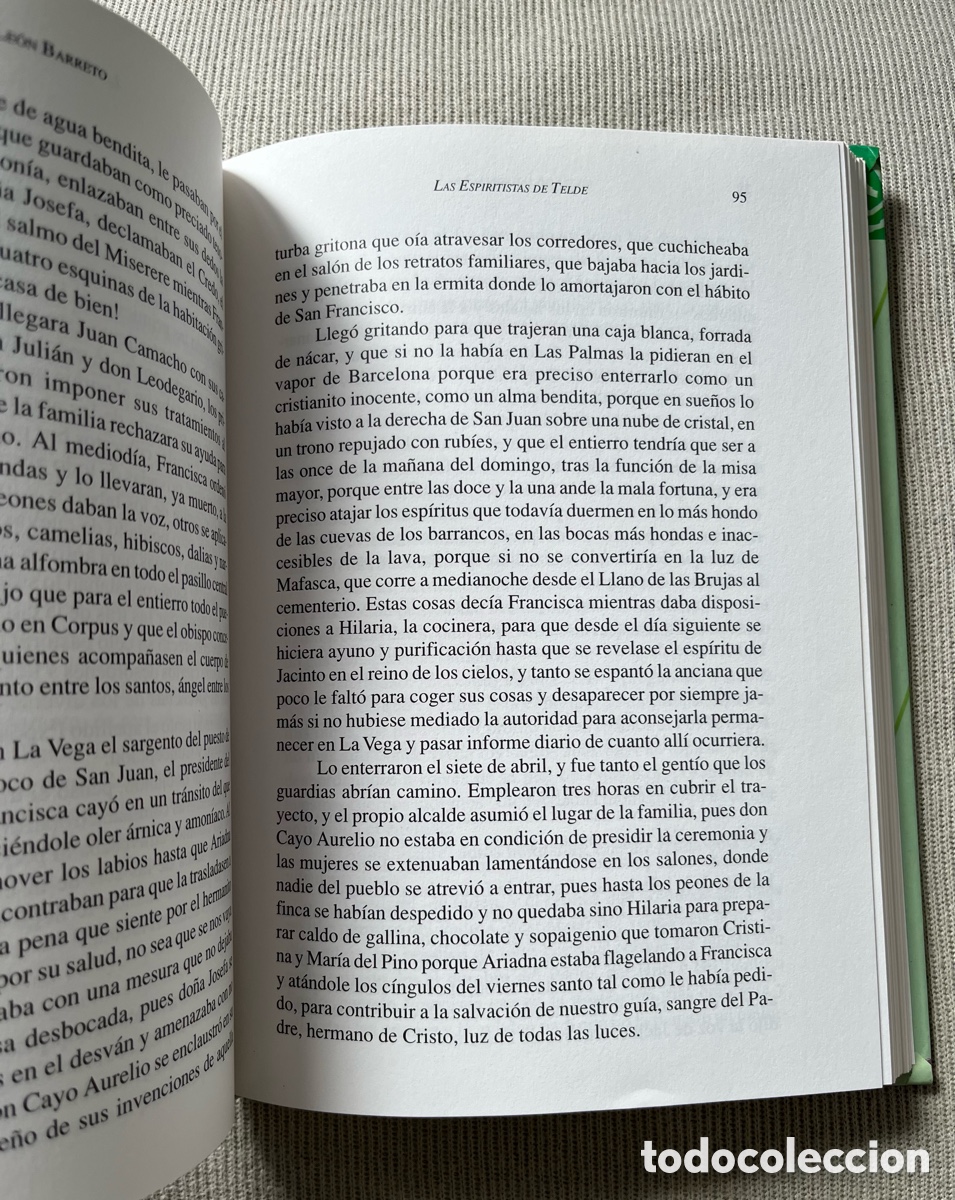 Libros de segunda mano: Libro Las espiritistas de Telde - Luis Le&oacute;n Barreto - Foto 7