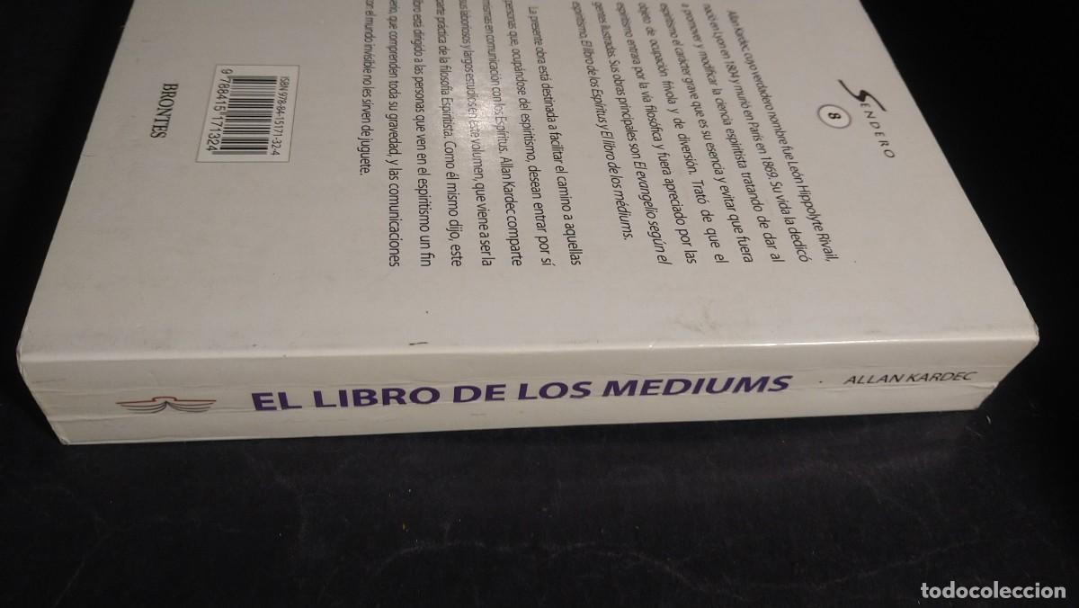 Libros de segunda mano: EL LIBRO DE LOS MEDIUMS - ALLAN KARDEC - Foto 3