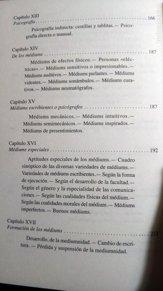 Libros de segunda mano: EL LIBRO DE LOS MEDIUMS - ALLAN KARDEC - Foto 8