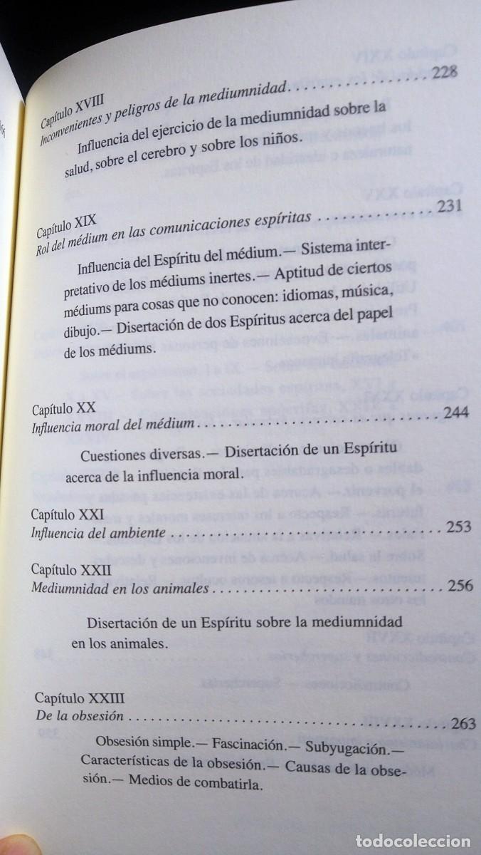 Libros de segunda mano: EL LIBRO DE LOS MEDIUMS - ALLAN KARDEC - Foto 9