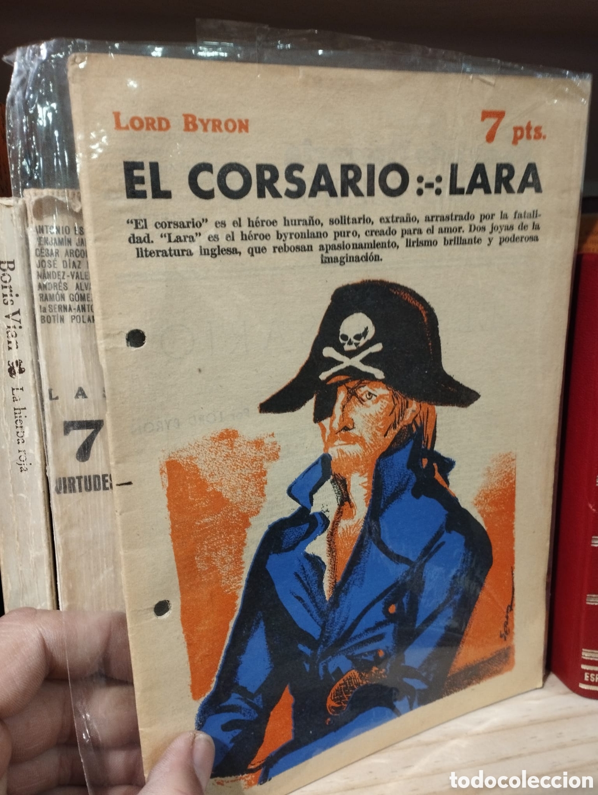 Libros de segunda mano: El corsario Lara - Lord Byron - Foto 1