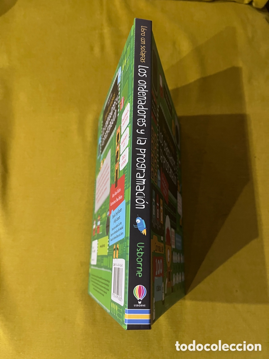 Libros de segunda mano: Libro con solapas Los ordenadores y la programaci&oacute;n - Foto 2