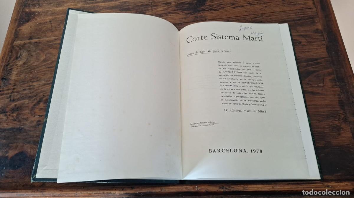 Libros de segunda mano: Libro CORTE SISTEMA MARTI SASTRERIA - Foto 2